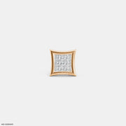 Stardom Diamond Mens Stud Earring 9K Rose Gold