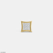 Stardom Diamond Mens Stud Earring 9K Yellow Gold