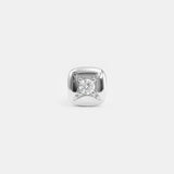 Polaris Star Diamond Mens Stud Earring 18K Rose Gold