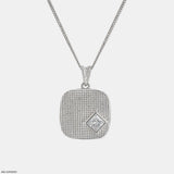 Titans Grid Pendant 14K Yellow Gold
