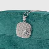 Titans Grid Pendant 14K Yellow Gold