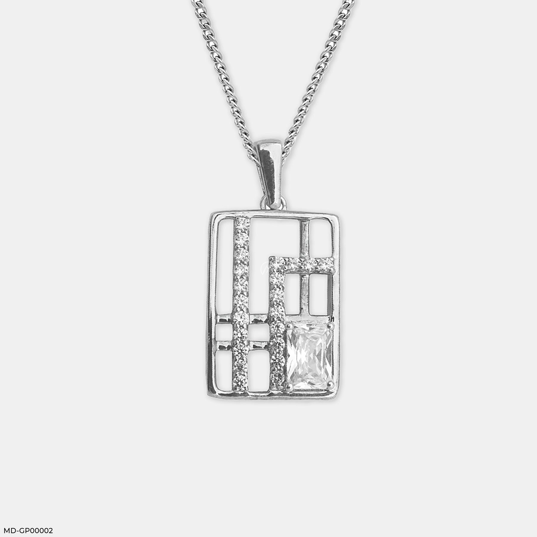 Metropolitan Prism Pendant 14K Yellow Gold