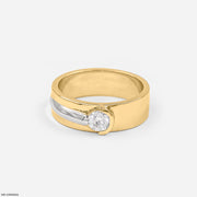 Alex Solitaire Diamond Rings 9K Yellow Gold