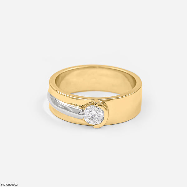 Alex Solitaire Diamond Rings 18K Yellow Gold