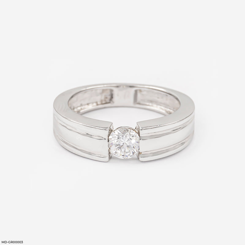 Edward Solitaire Diamond Rings 14K Yellow Gold