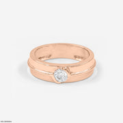0.50 Carat Solitaire Jamie Ring 14K Rose Gold