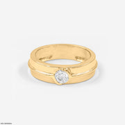 0.50 Carat Solitaire Jamie Ring 9K Yellow Gold