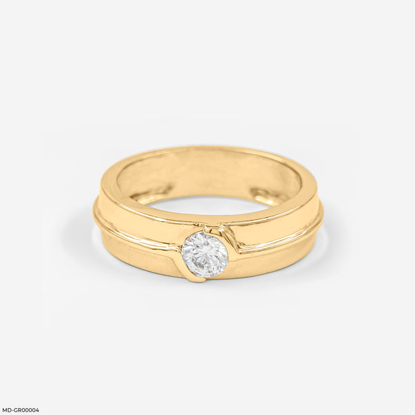 0.50 Carat Solitaire Jamie Ring 18K Yellow Gold