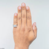 Modus Solitaire Ring for Men Platinum 950