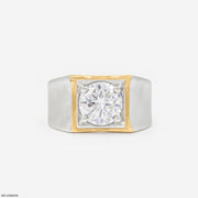 2.5 Carat Modus Solitaire Ring 9K Yellow Gold