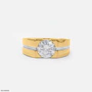 1.75 Carat Model Classic Men's Ring 9K Yellow Gold