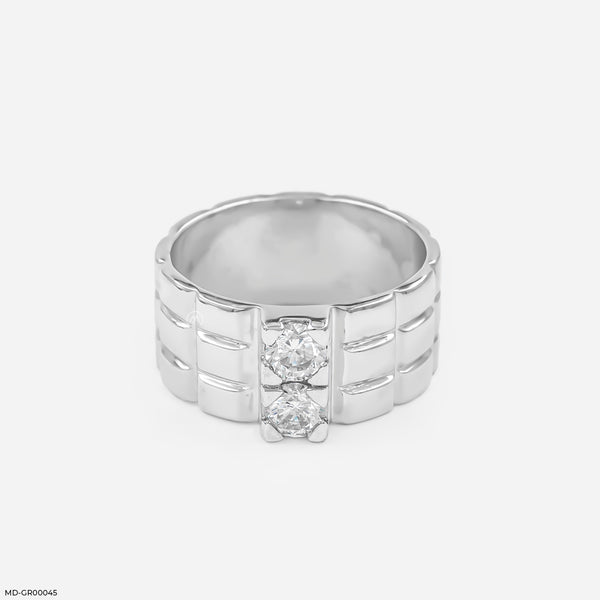 Equilibrium Duet Ring Platinum 950