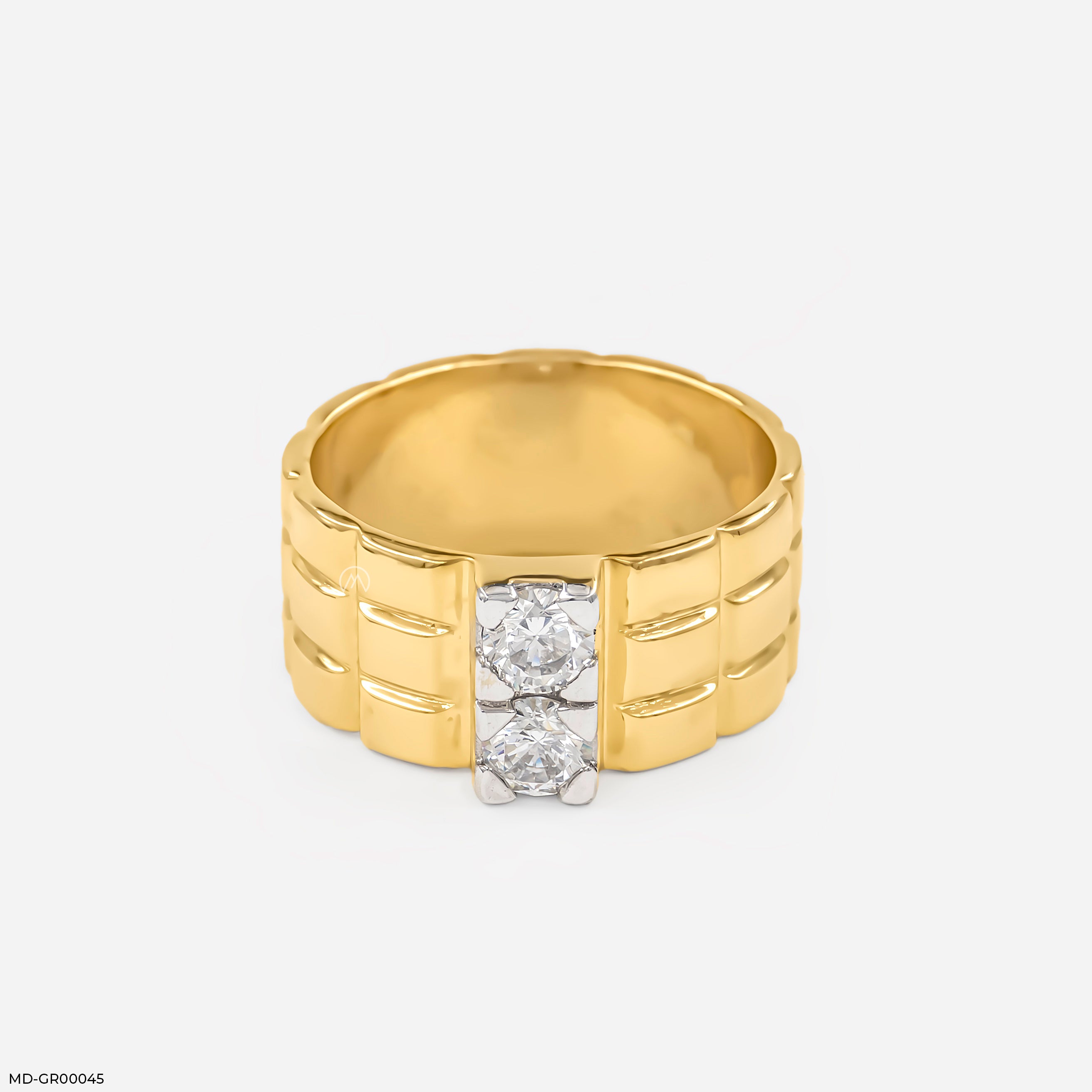Equilibrium Duet Ring 9K Yellow Gold