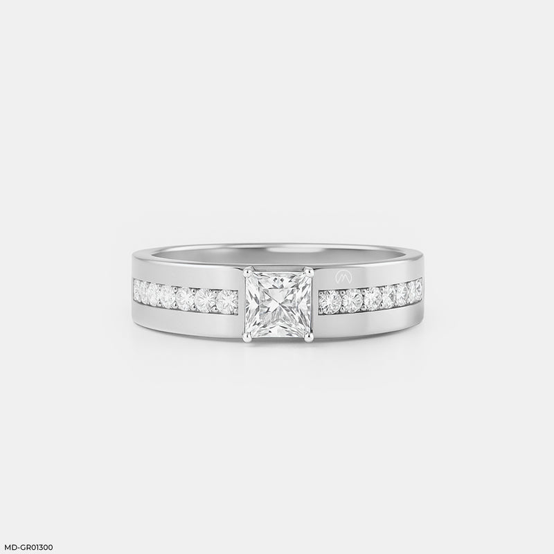 The Sentinel Ring 14K White Gold