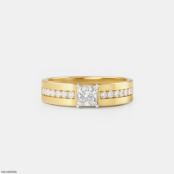 The Sentinel Ring 14K Yellow Gold