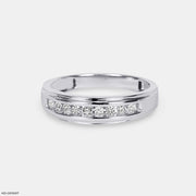 The Regal Run Men Diamond rings 9K White Gold