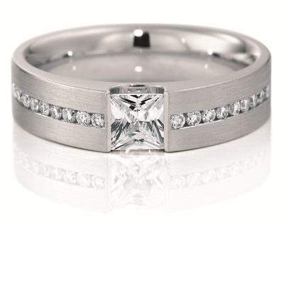 The Subtle King Rings 9K Yellow Gold