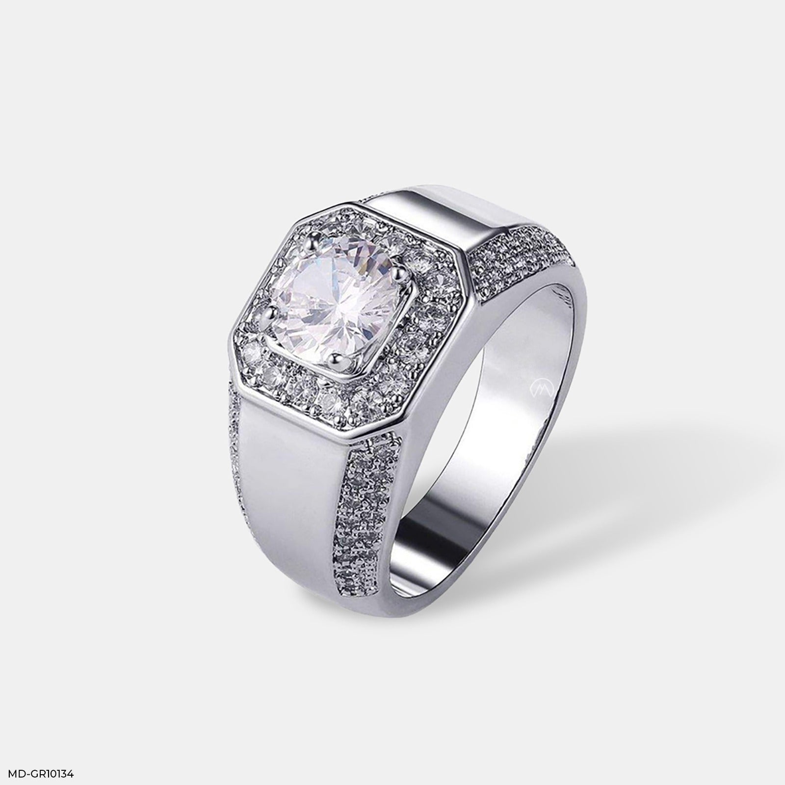 The Regal Ring 9K White Gold