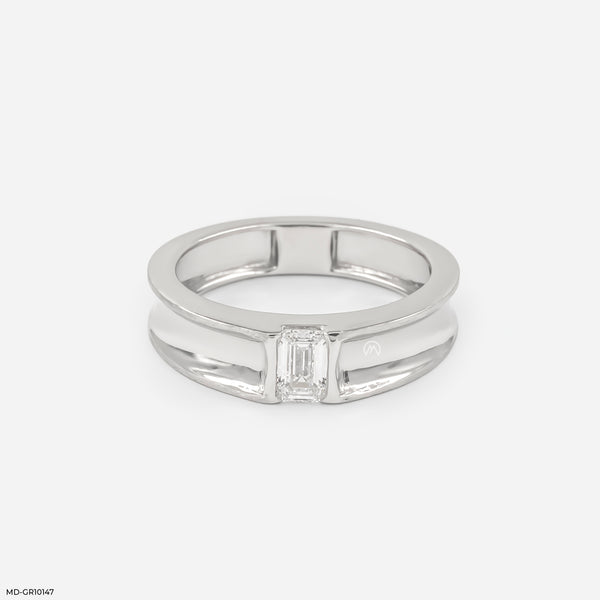 The Horizon Ring 14K White Gold