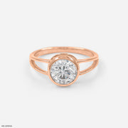Circle Of Elegance Diamond Rings 14K Rose Gold