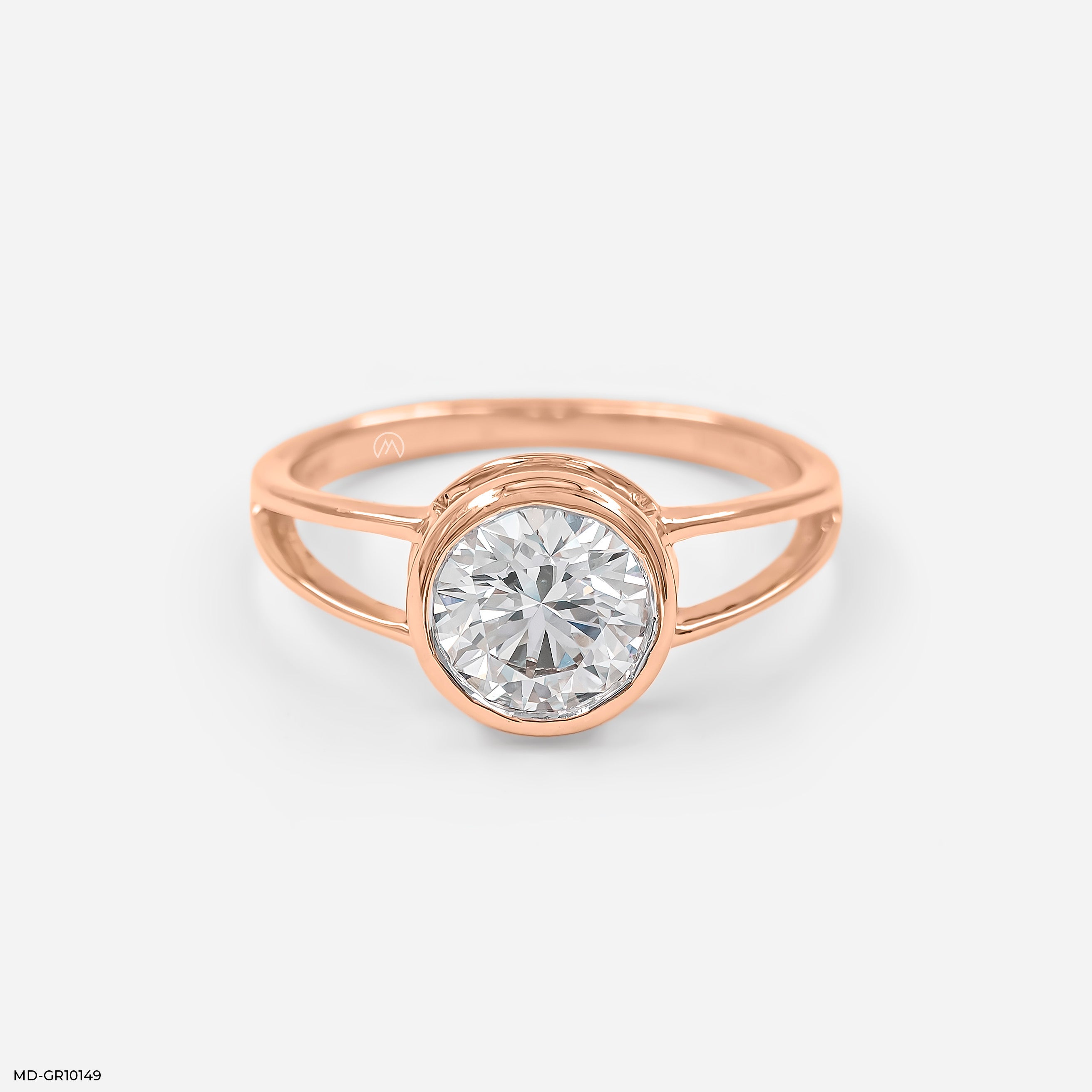 Circle Of Elegance Diamond Rings 14K Rose Gold