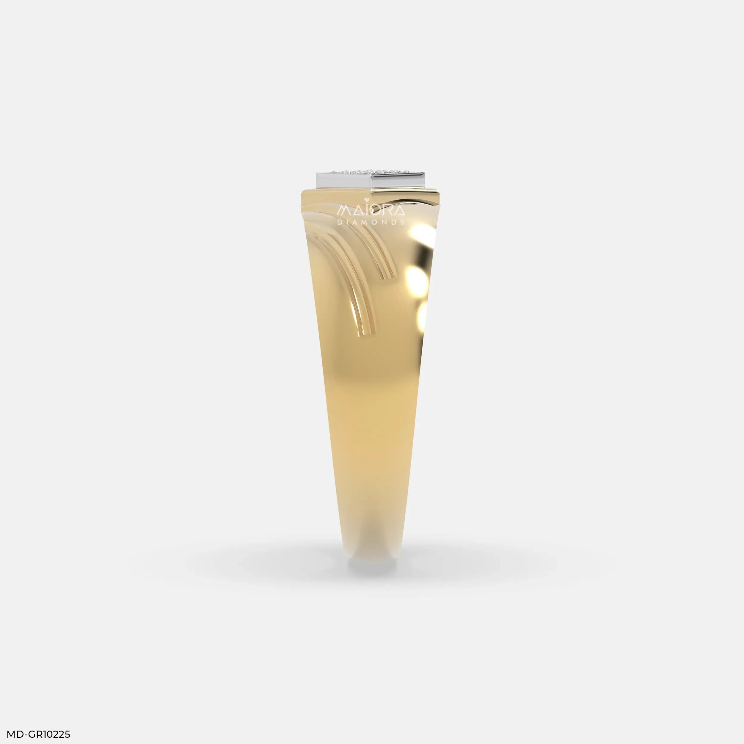 Internal Spark Mens Diamond Ring