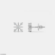 Magic Cross Kids Diamond Earrings Platinum 950