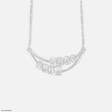 3 Carat Dawnfall Diamonds Mangalsutra 14K White Gold