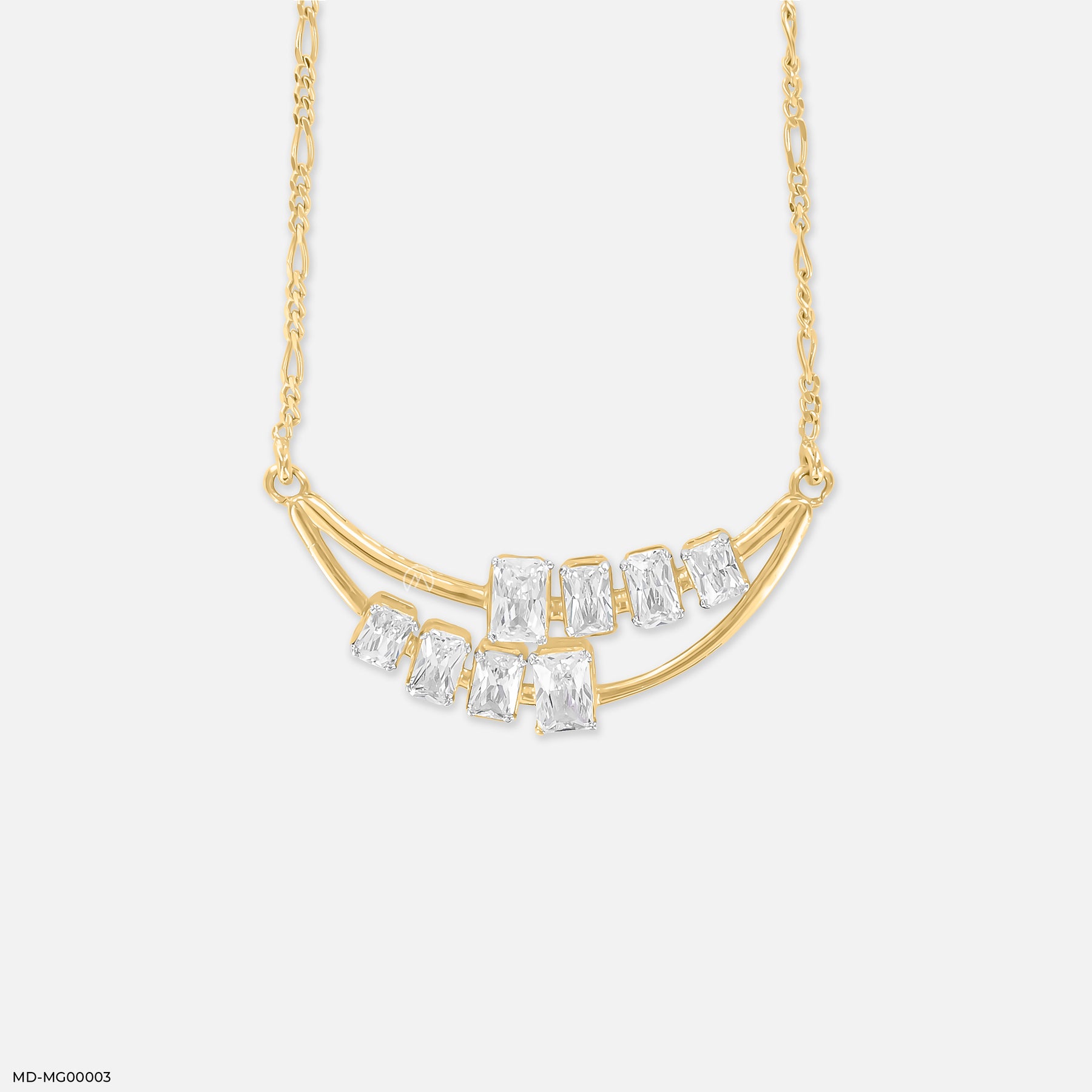 3 Carat Dawnfall Diamonds Mangalsutra 14K Yellow Gold