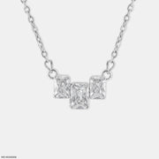 3 Carat Mode Trio Mangalsutra 14K White Gold