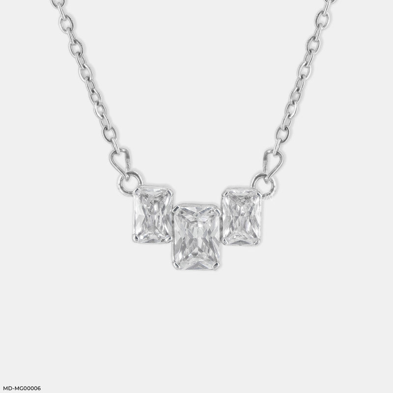 3 Carat Mode Trio Mangalsutra 14K Rose Gold