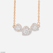 1.25 Carat Forever Us Mangalsutra 9K Rose Gold