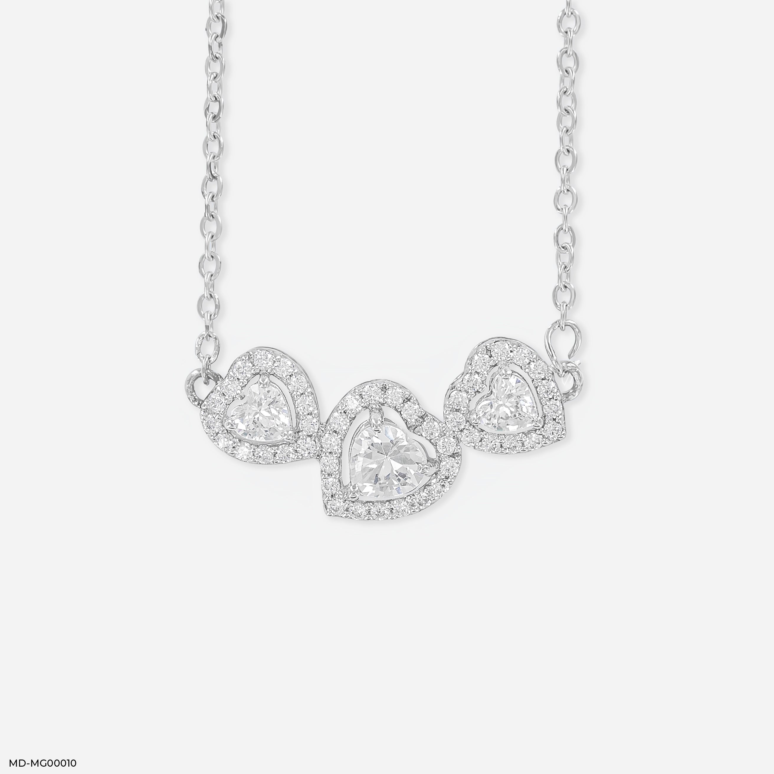 1.25 Carat Forever Us Mangalsutra 14K White Gold