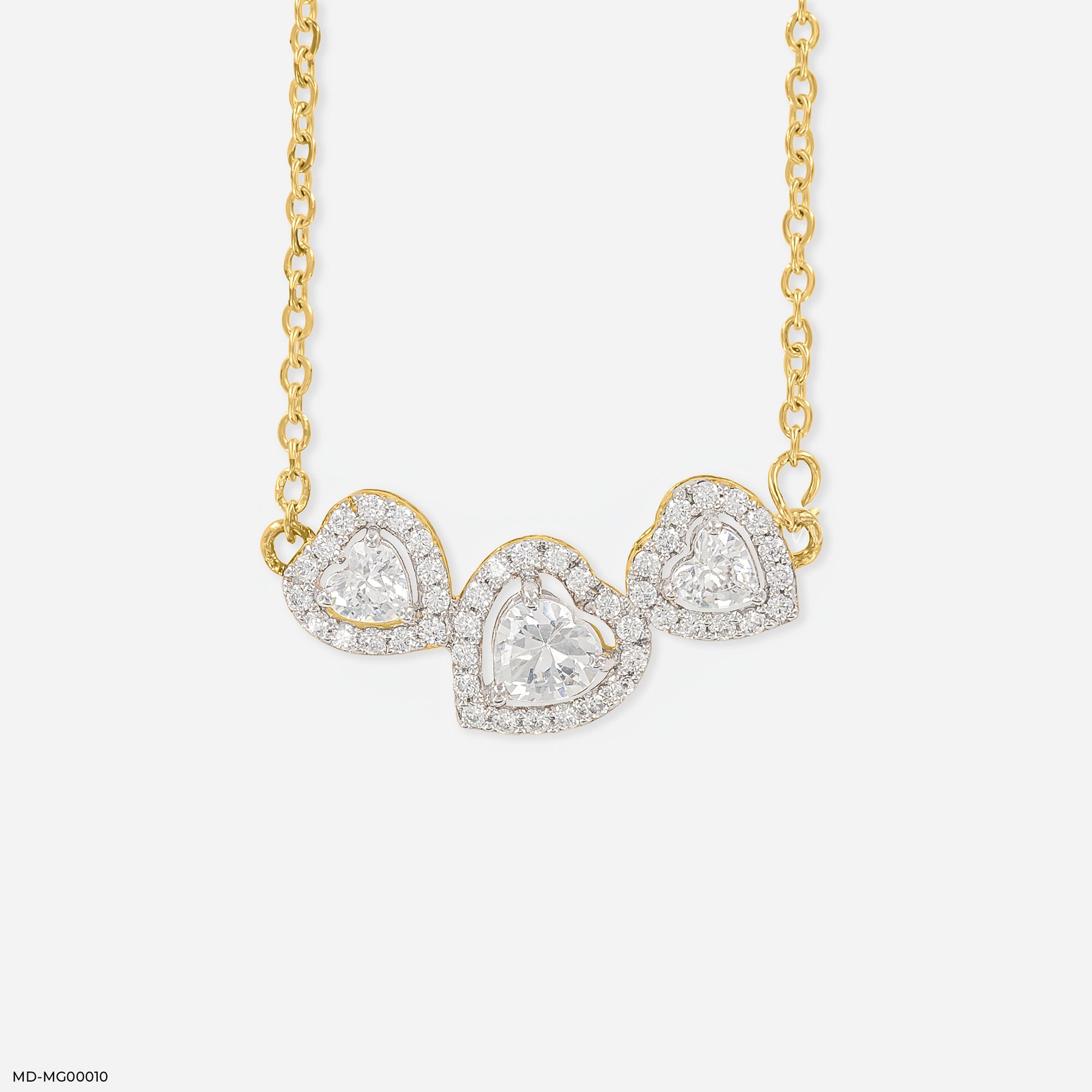 1.25 Carat Forever Us Mangalsutra 18K Yellow Gold