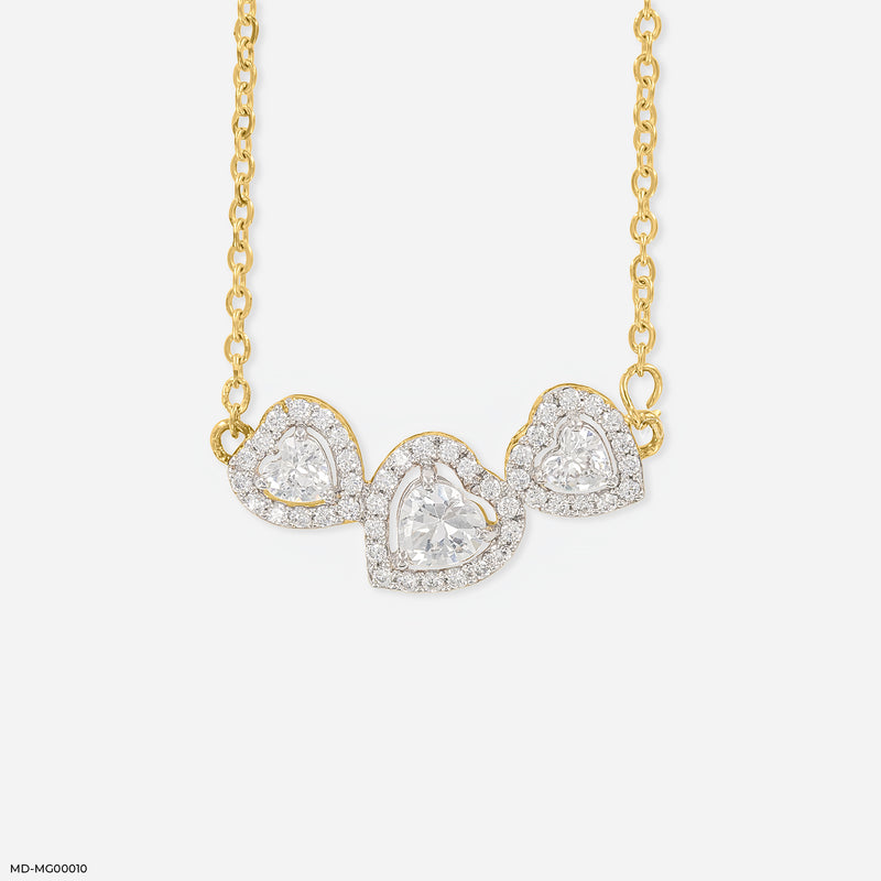 1.25 Carat Forever Us Mangalsutra 14K Rose Gold