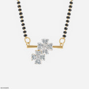 3 Carat Phool Rekha Mangalsutra 18K Yellow Gold