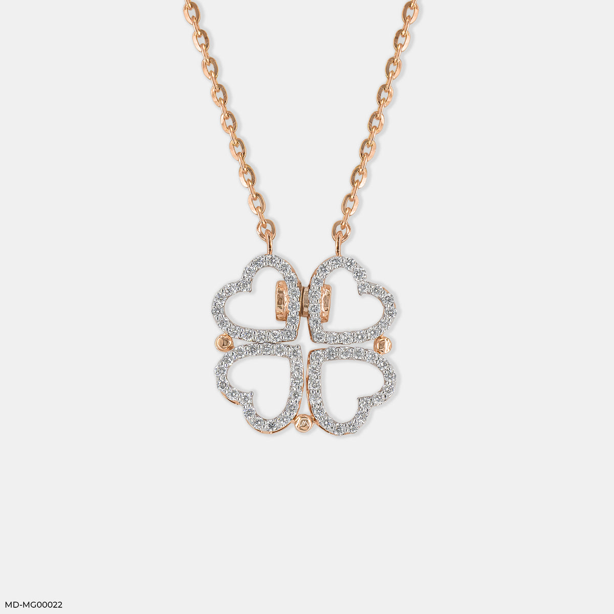 0.50 Carat Amara Hearts Lab Diamond Mangalsutra