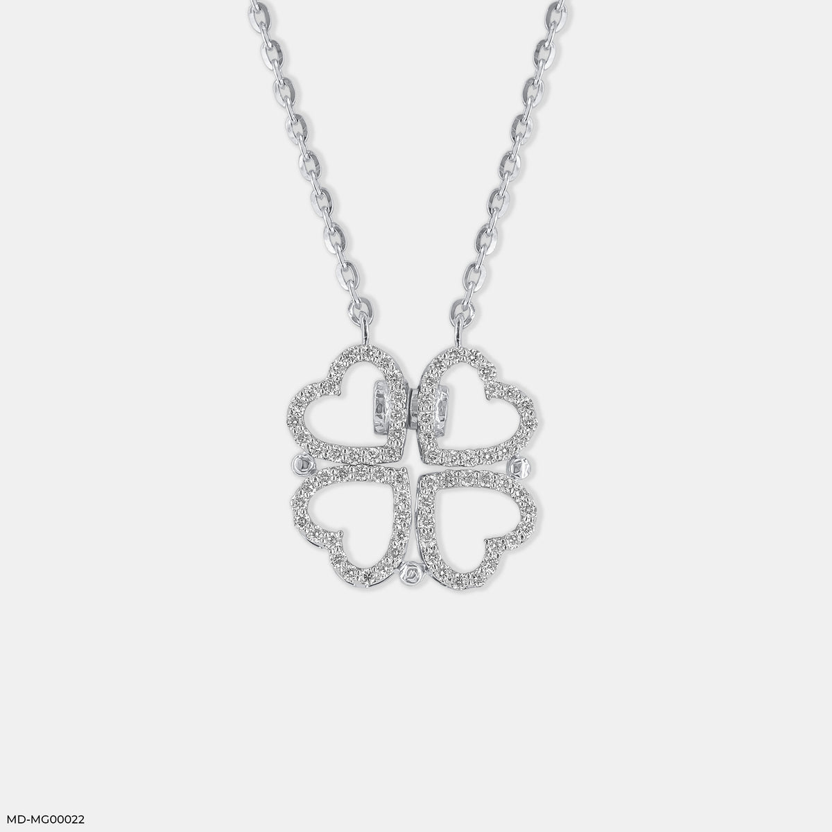 0.50 Carat Amara Hearts Lab Diamond Mangalsutra