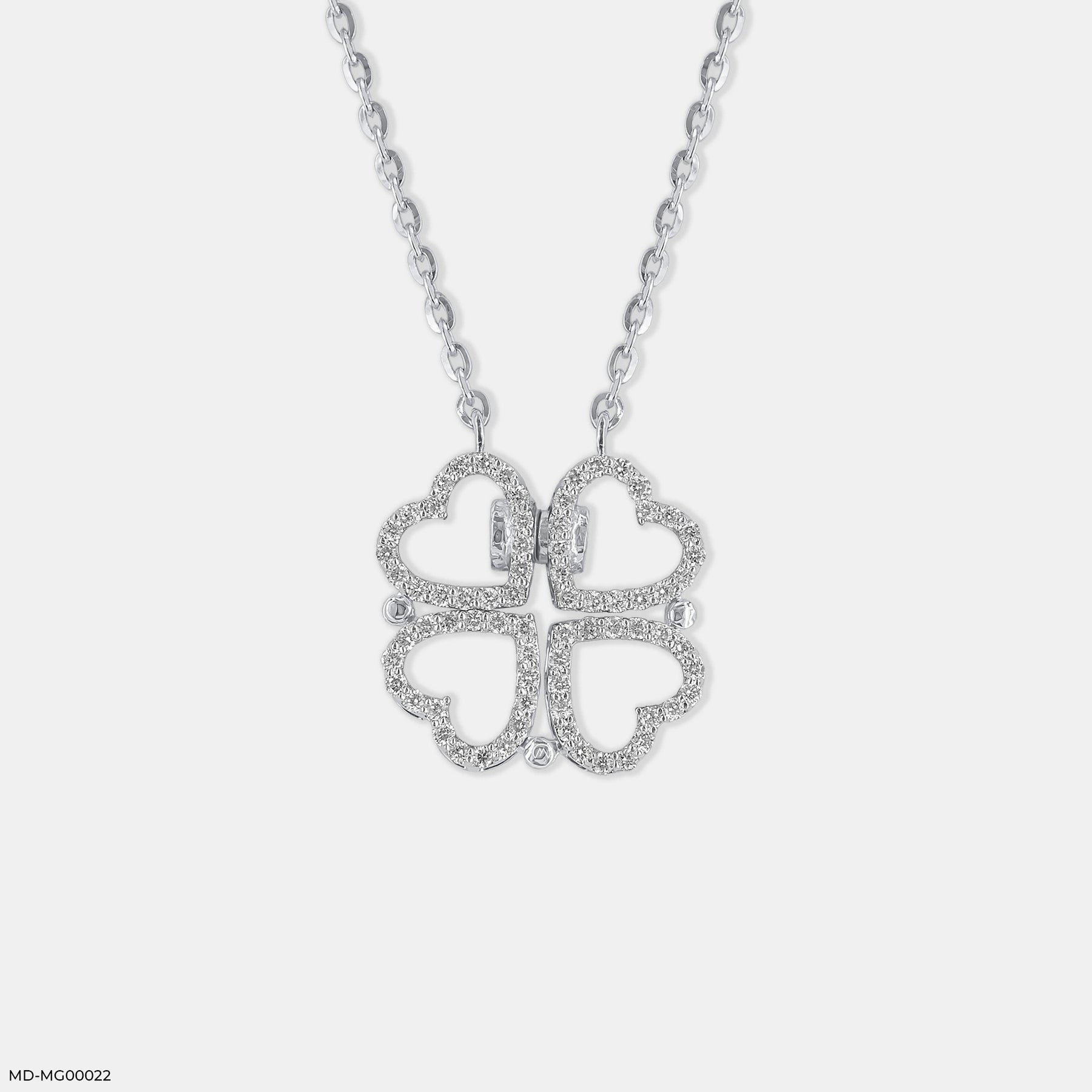 0.50 Carat Amara Hearts Mangalsutra 14K Yellow Gold