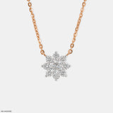 Flower’s Embrace Diamond Mangalsutra 14K White Gold