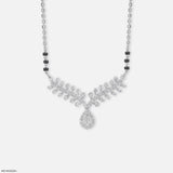 Petal Cascade Diamond Mangalsutra  9K Yellow Gold