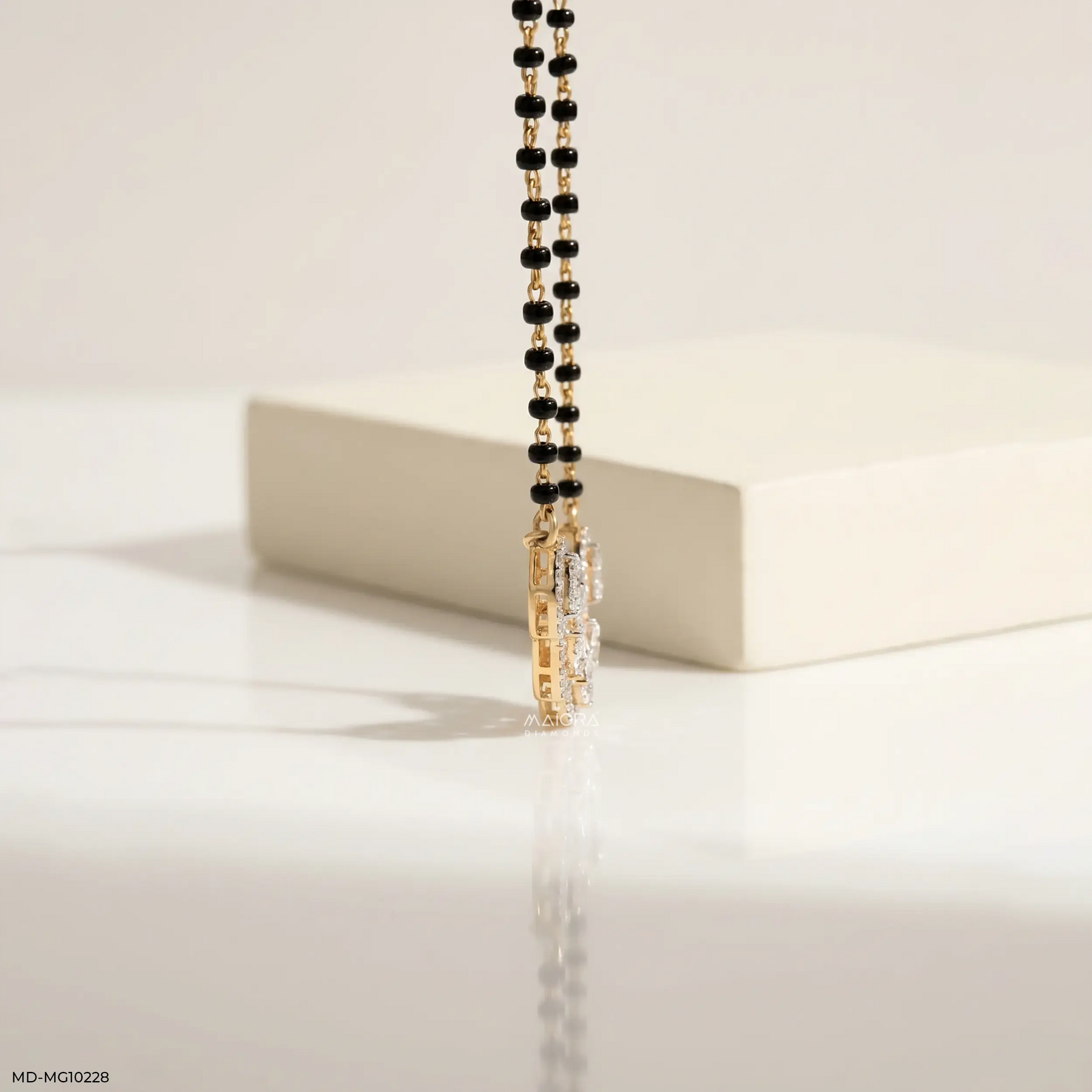 Trillion Bloom Mangalsutra Platinum 950