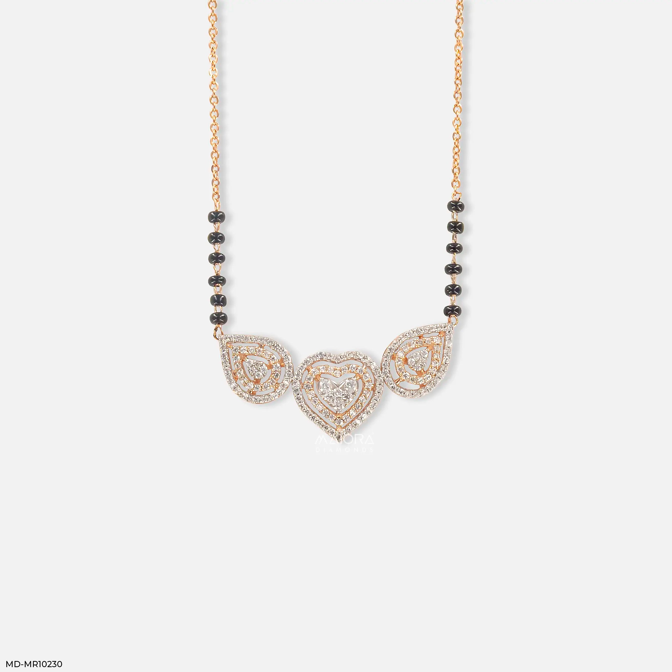 Glam Pranaya Diamond Mangalsutra
