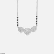 Glam Pranaya Diamond Mangalsutra Platinum 950