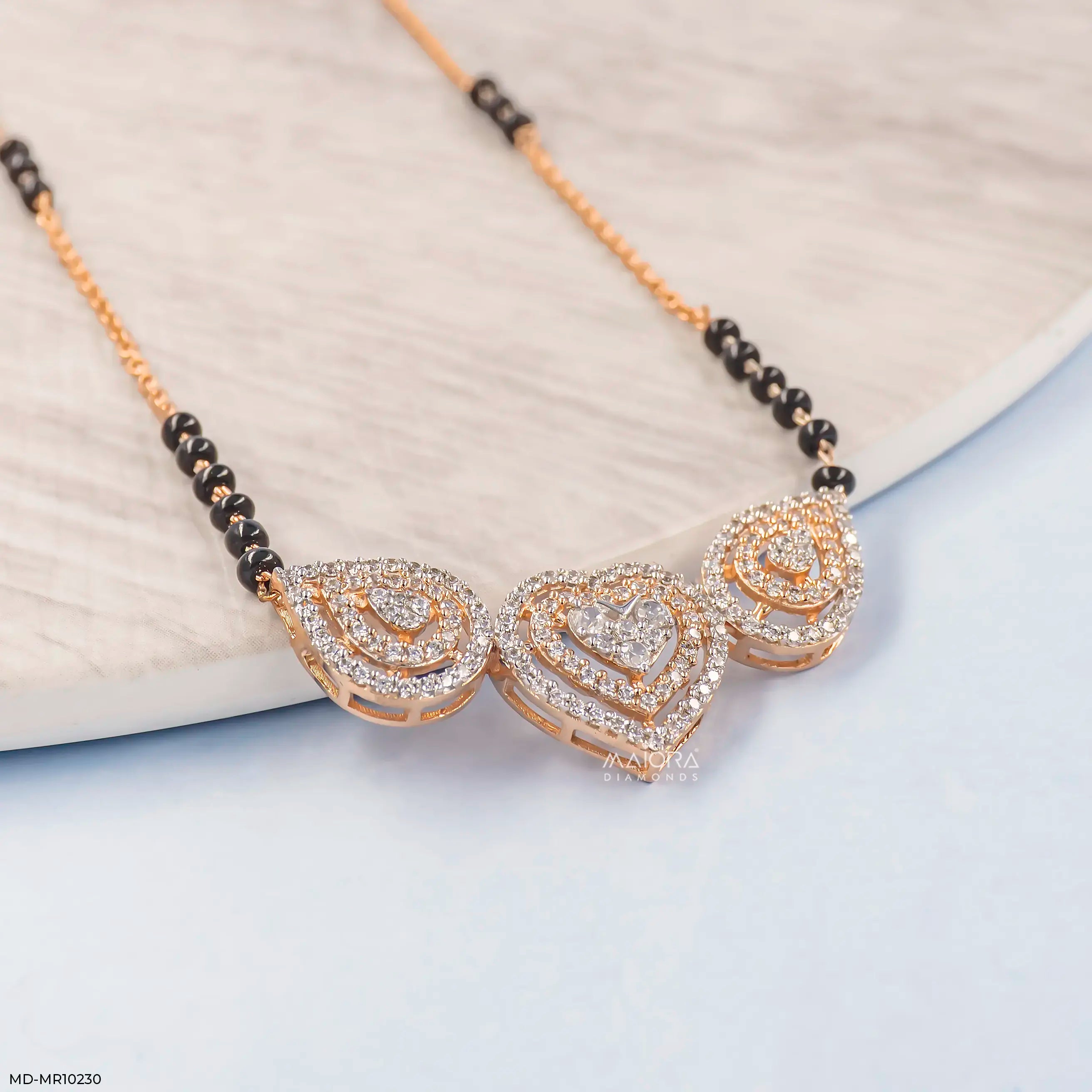 Glam Pranaya Diamond Mangalsutra