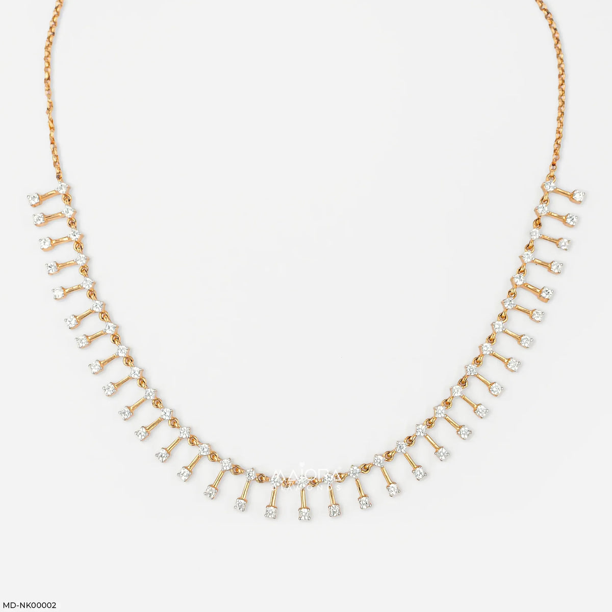 Dangle Drop Diamond Necklace