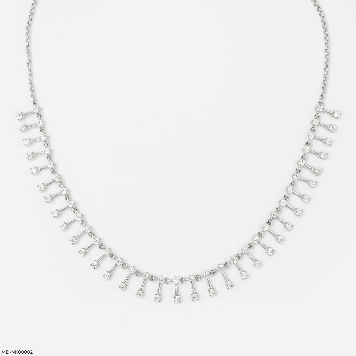 Dangle Drop Diamond Necklace