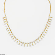 Dangle Drop Diamond Necklace