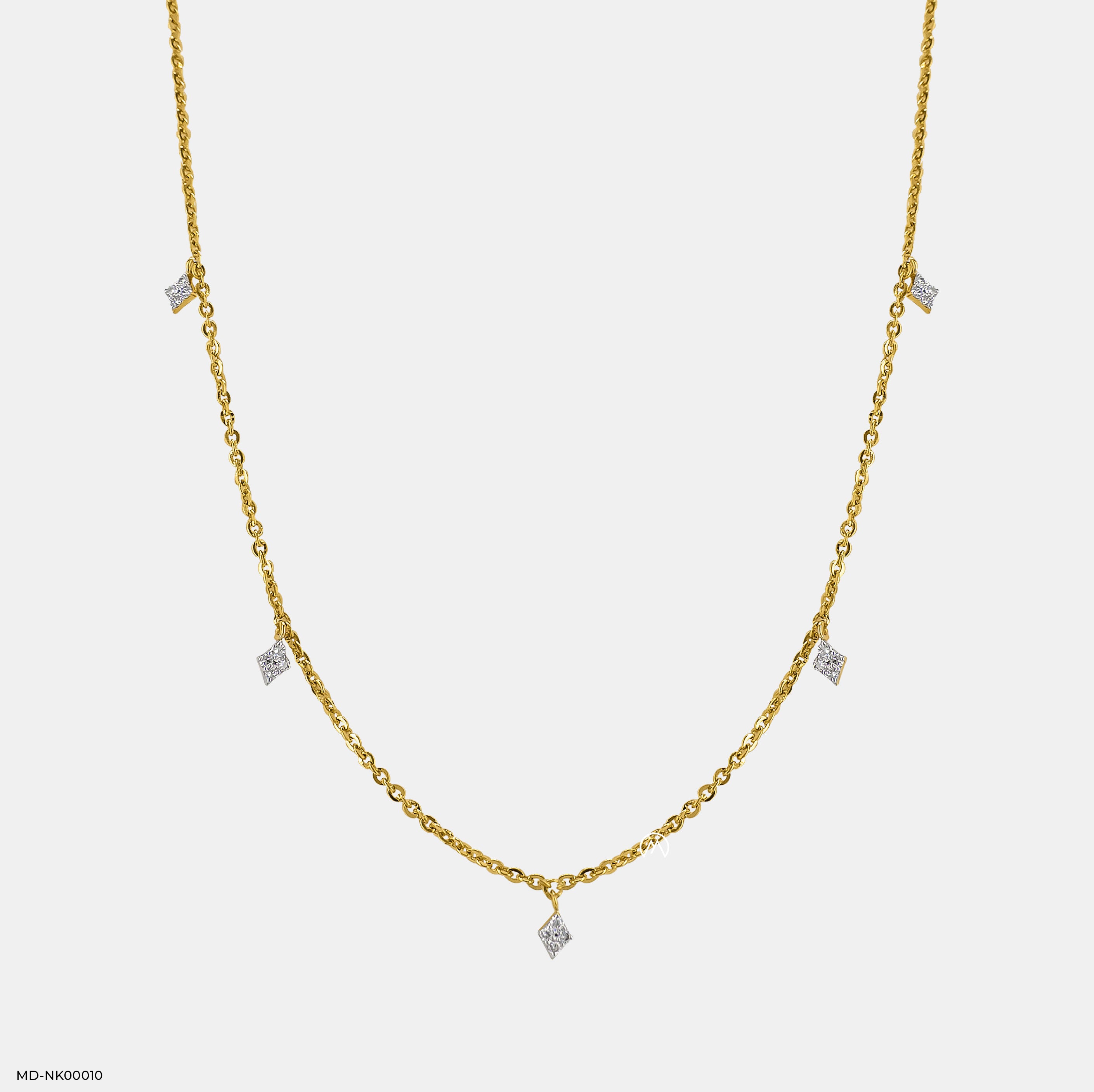 Quartet Diamond Necklace
