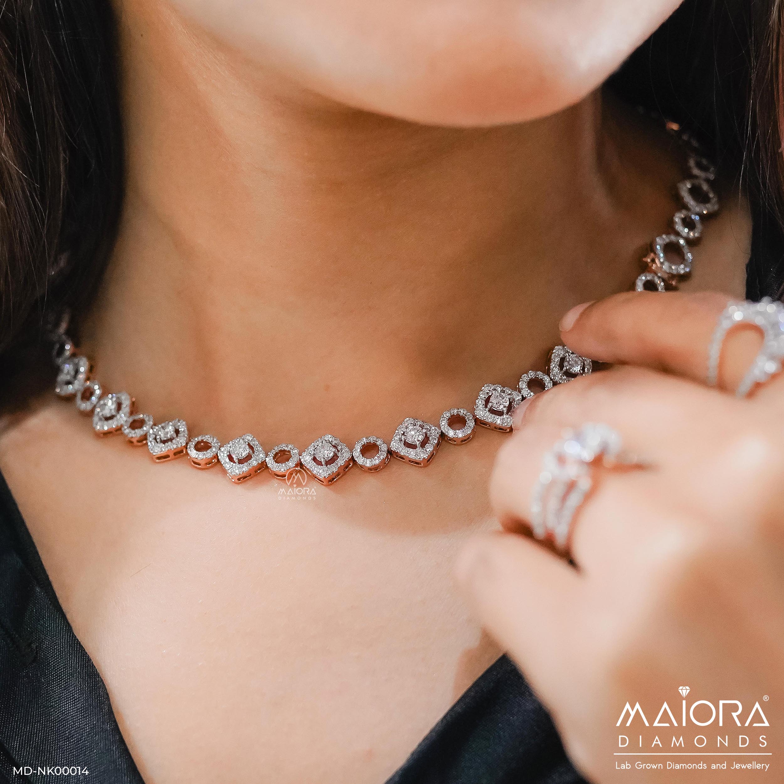 Detachable Diamond Necklaces